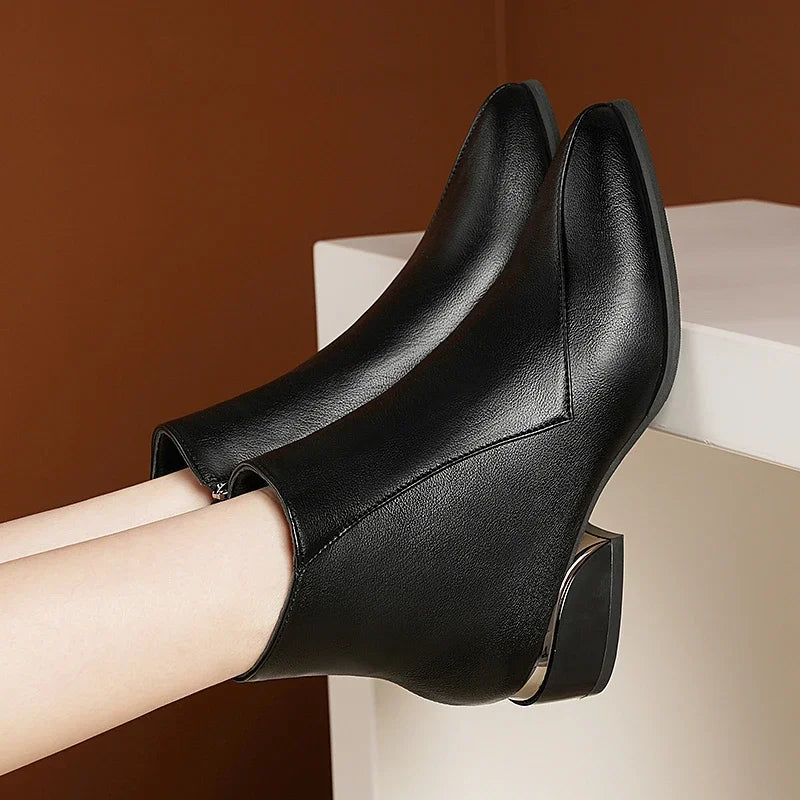 Bottines à talons minimalistes Belezaa