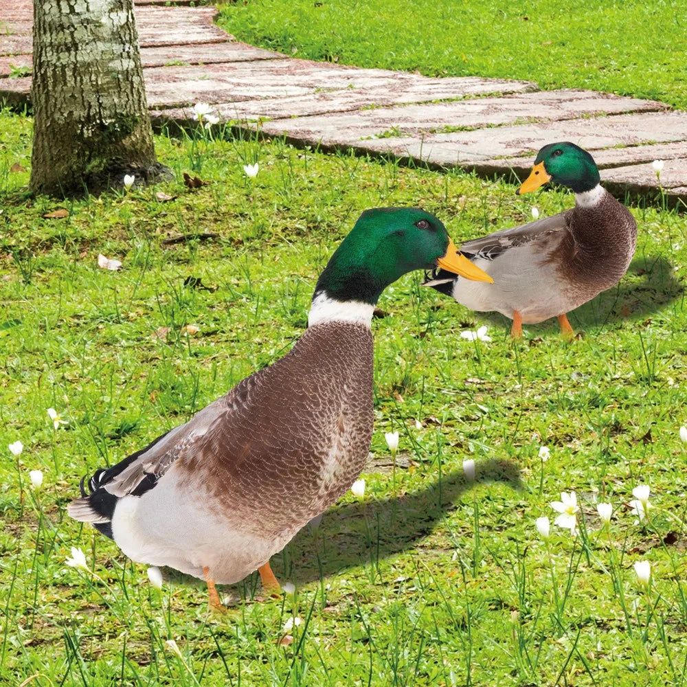 Sculpture de canard | Canard réaliste pour le jardin