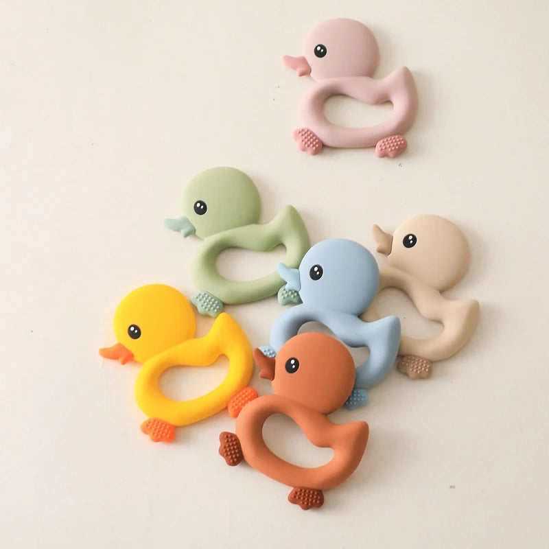 Maya's Baby Teether Giocattolo per la dentizione in silicone - Senza BPA, sonaglio a forma di cartone animato per 0-12 anni