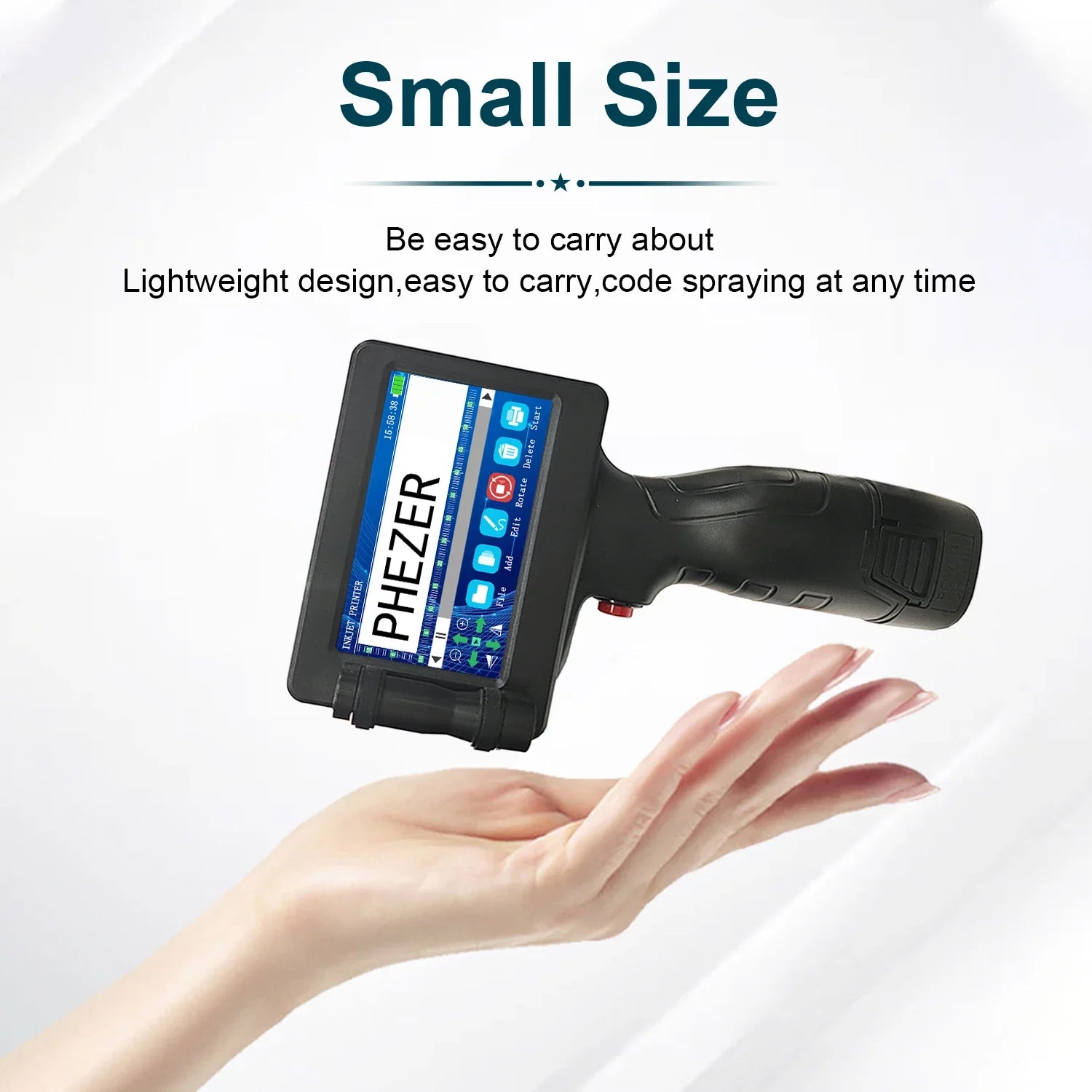 Portable Handheld Inkjet Printer