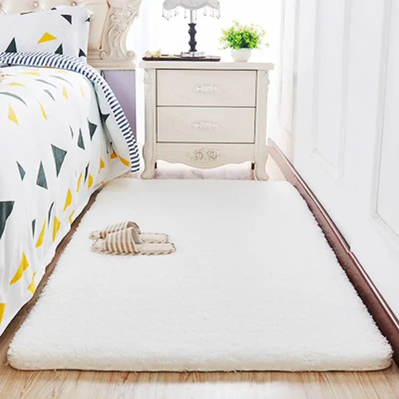 Winnie Soft Imitation Wool Rug – Cozy Bedroom & Living Room Carpet