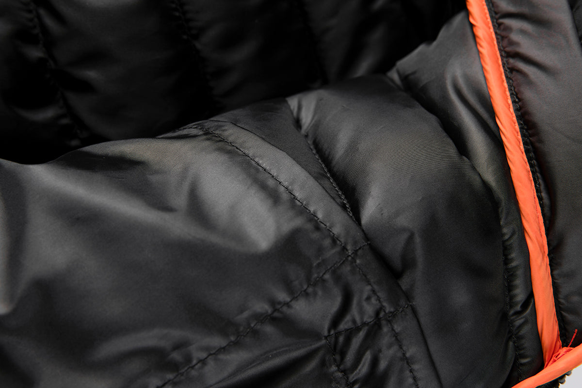 Everest: Wattierte Windjacke für Herren aus Baumwolle – Herbst- und Winterparka mit Kapuze