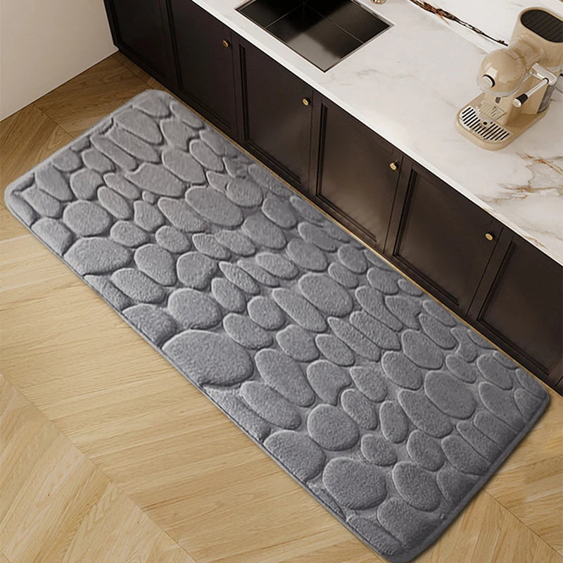 Sara Thickened Kitchen Floor Mat - Soft, Washable, Non-slip Absorbent Mat