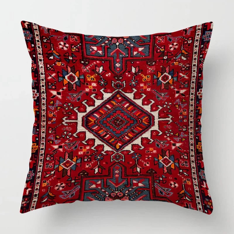 SaharaStyle - Housse de coussin à motif marocain pour bureau et salon