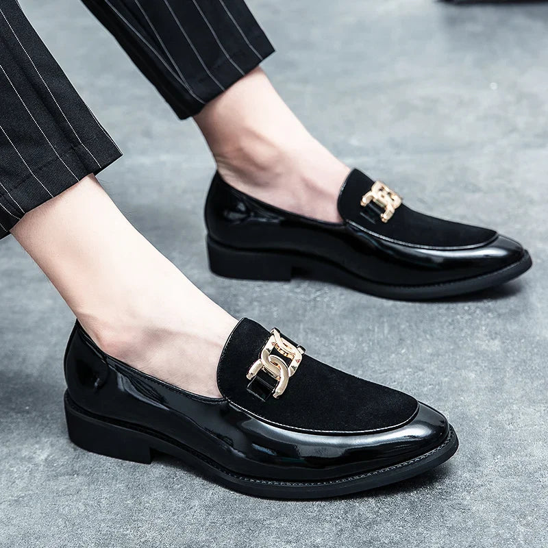 Montecarlo leather moccasins for men