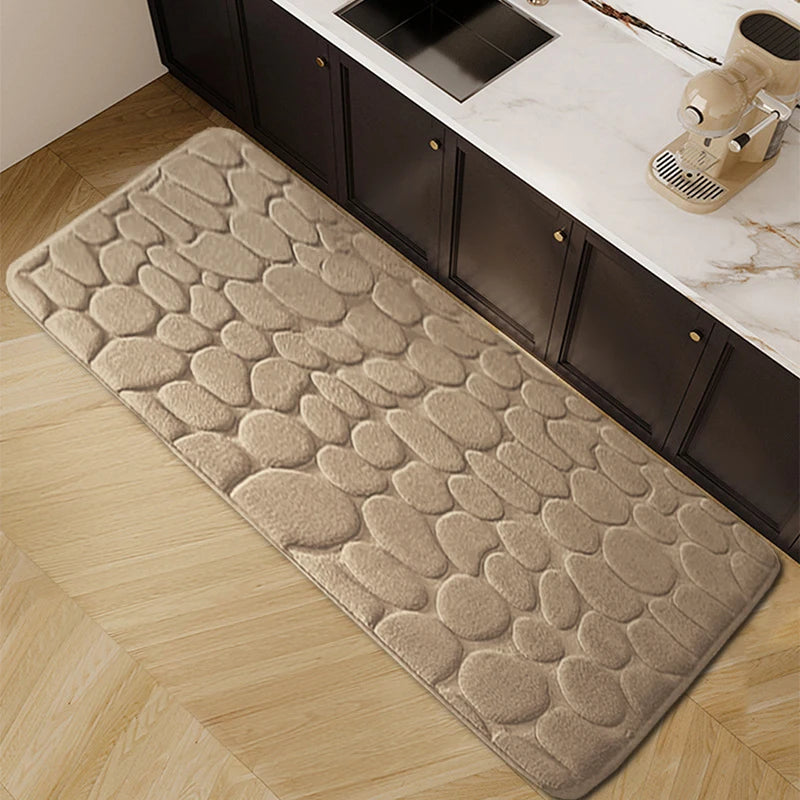 Sara Thickened Kitchen Floor Mat - Soft, Washable, Non-slip Absorbent Mat