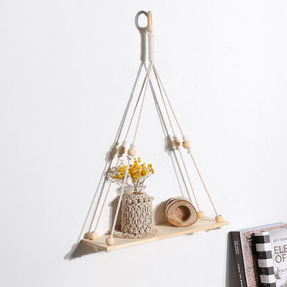 Macrame Wall Hanging Shelves