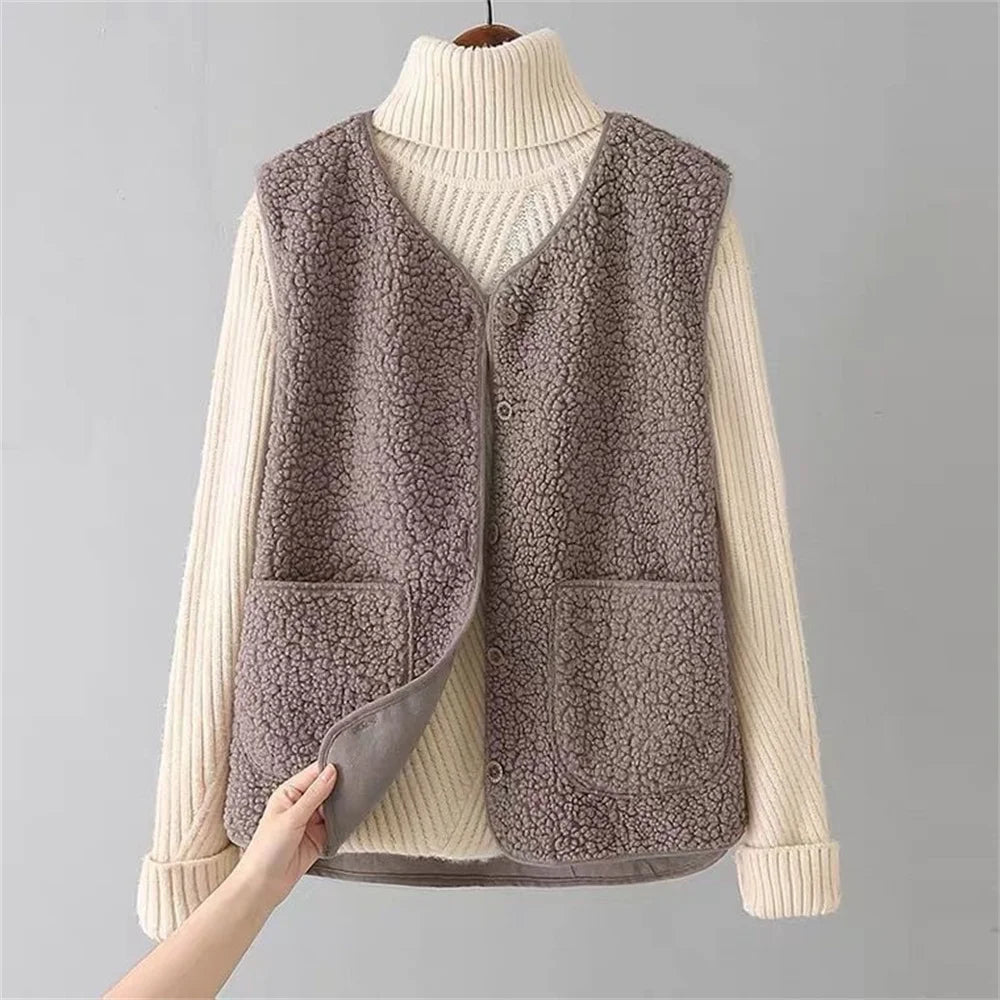 Gilet in pile Provenza