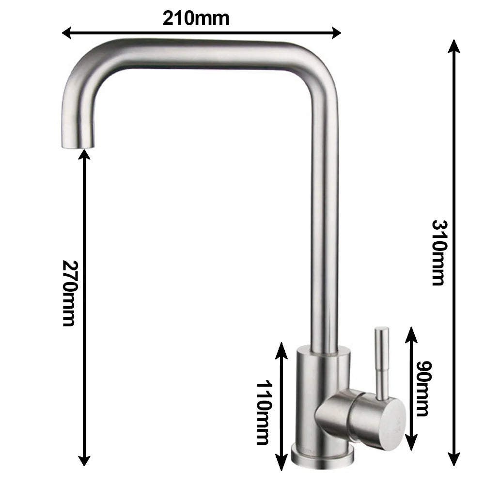 StainlessMix – Rubinetti da cucina in acciaio inox