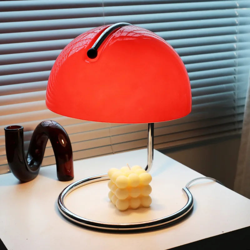 Lampe chauffe-bougie champignon de style Bauhaus