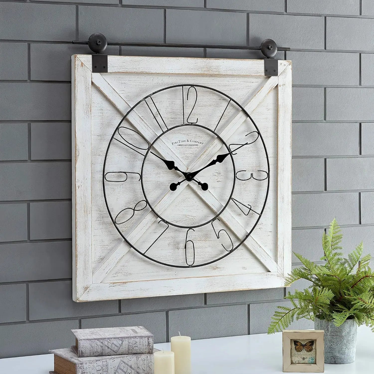 RusticClock - Decorative Clock for Home