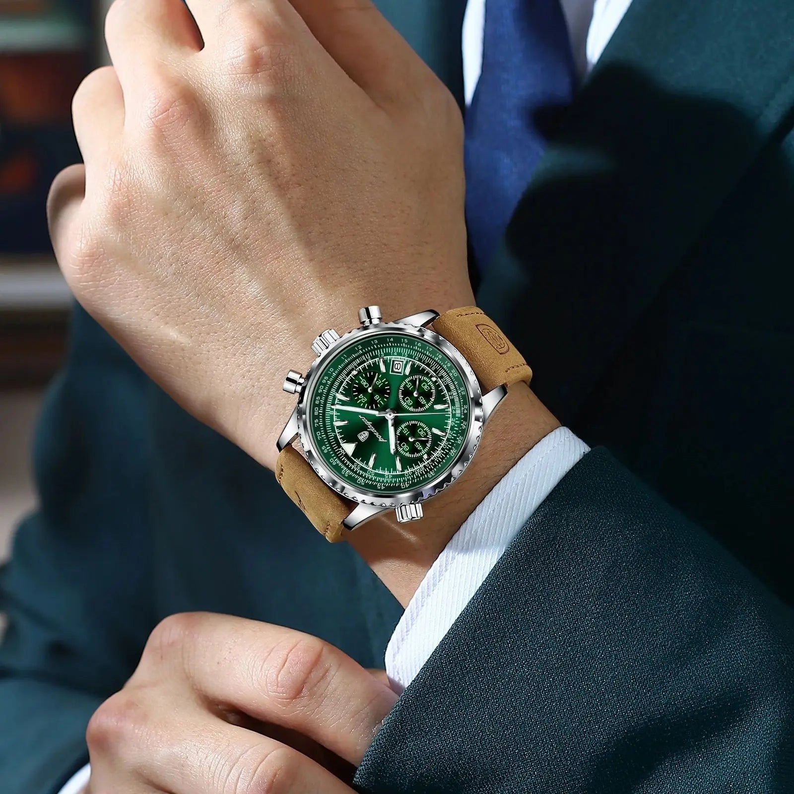 Apollo Chrono – Montre de sport militaire étanche à quartz de luxe pour homme