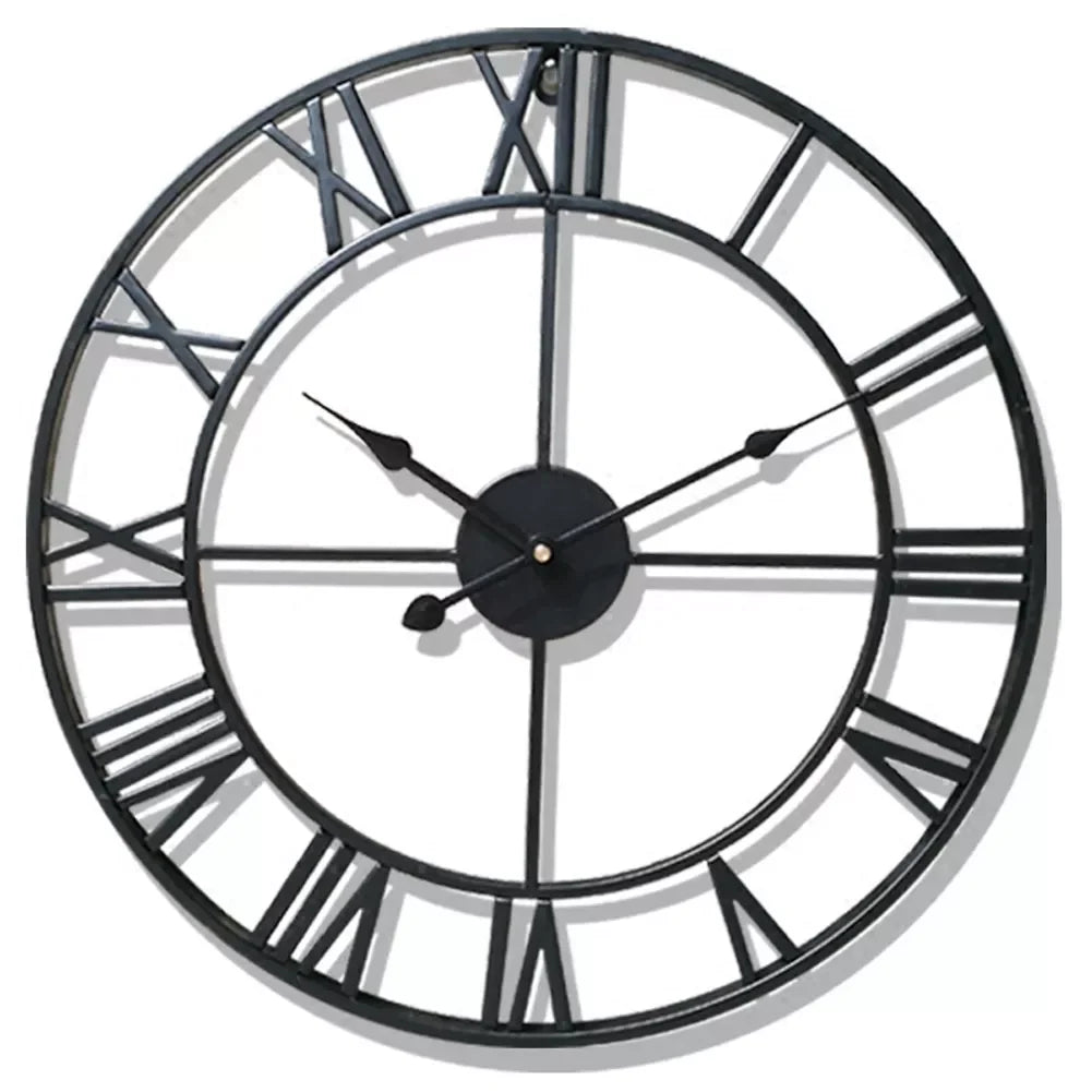 Roman Numeral Retro Wall Clock