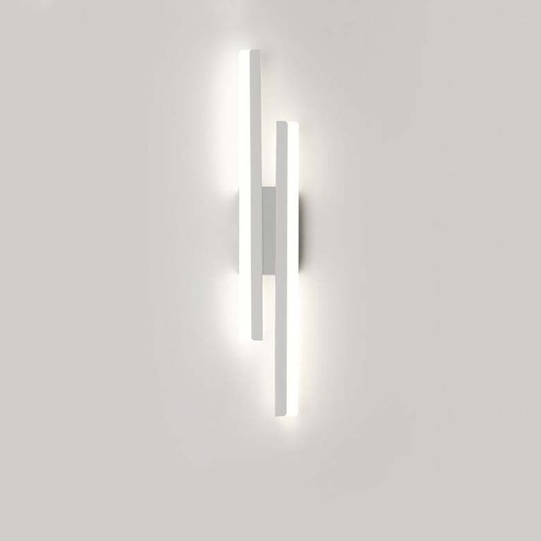 Lámpara de pared LED moderna - Luz larga con rayas