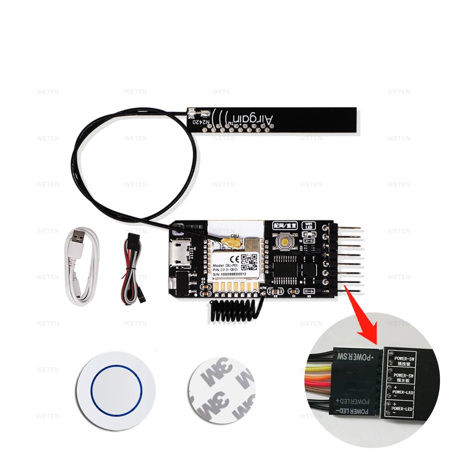 Zara Tuya WiFi Zigbee PC Power Reset Switch – Alexa & Google Compatible