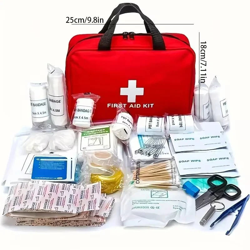 Trousse de premiers secours de 184 pièces