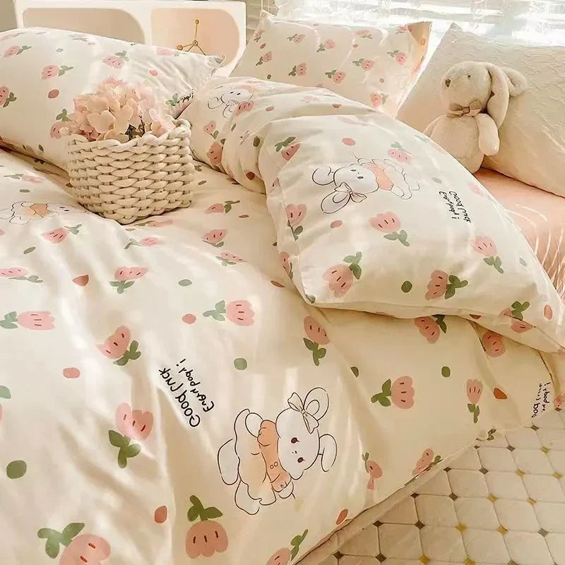 Juego de cama de moda coreana