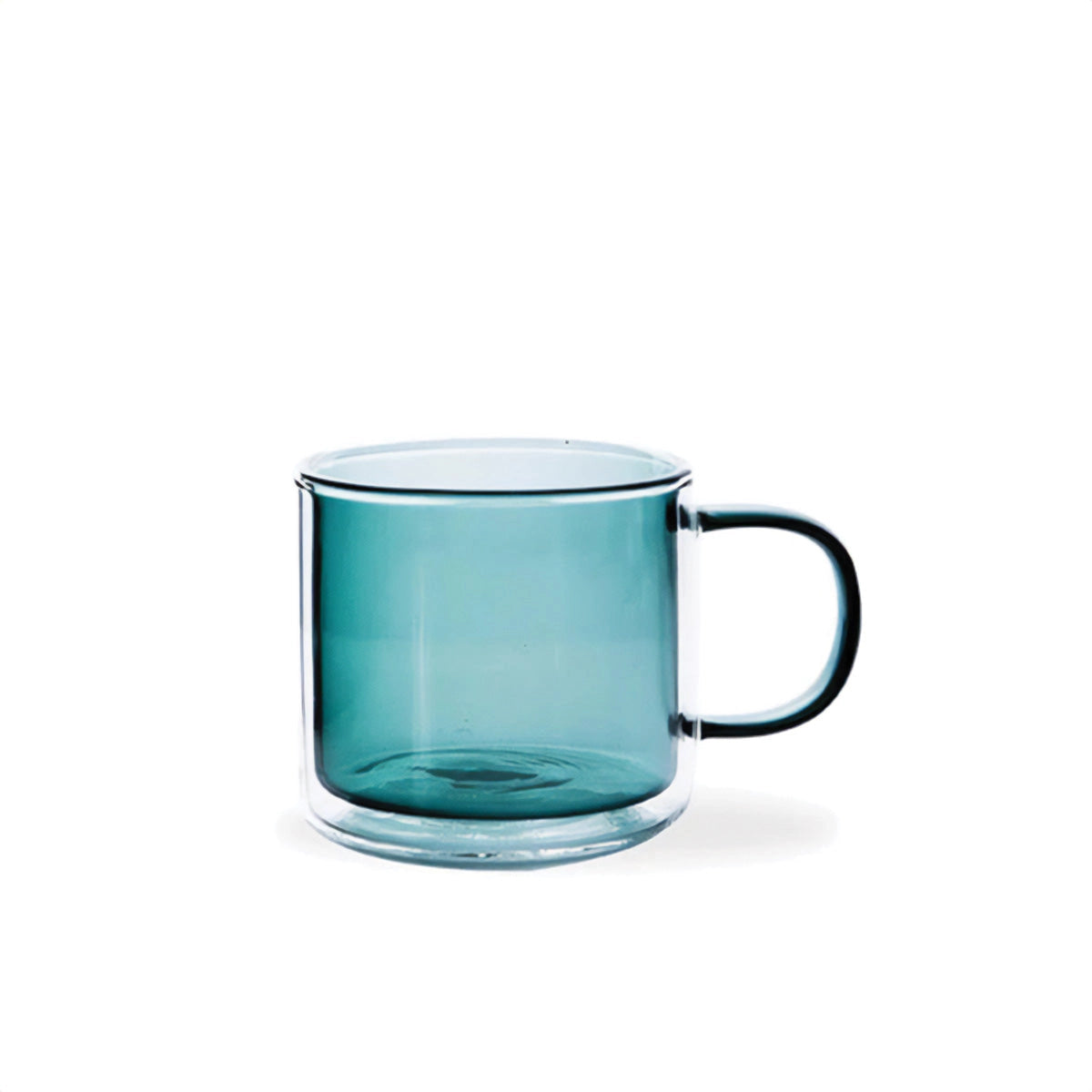 Amber Glass Mug - Hållbar, Värmebeständig Kaffe- och Te-kopp