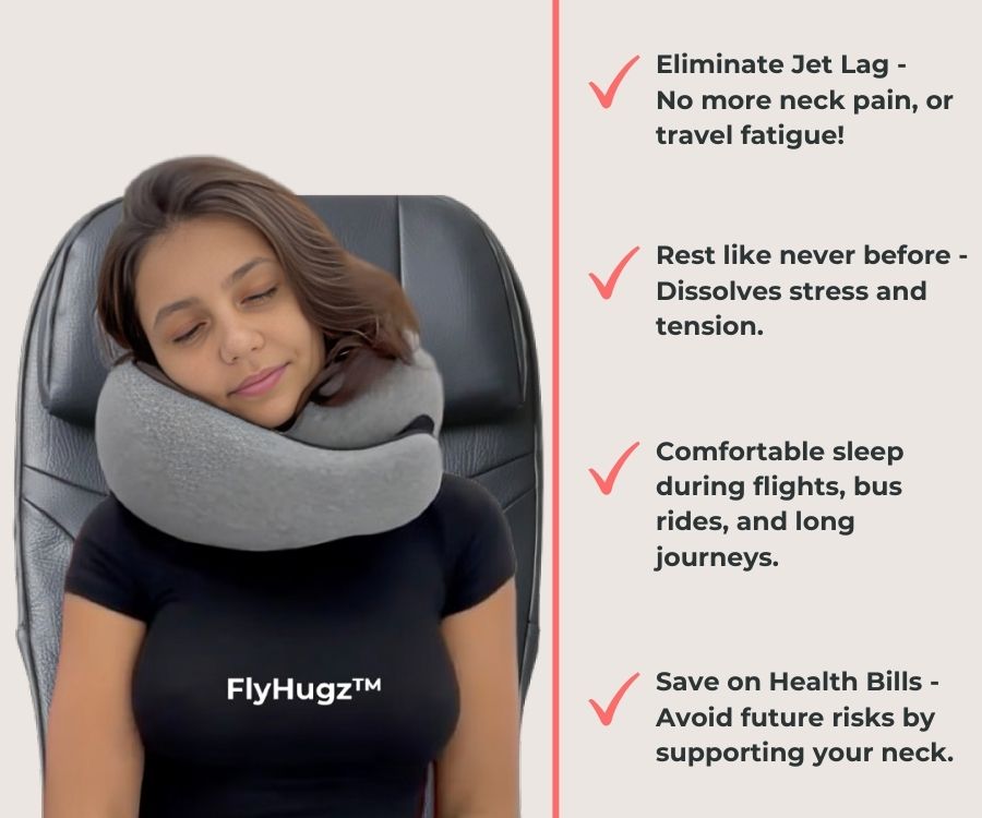 AirHug® Travel Pillow - Your Ultimate Travel Companion