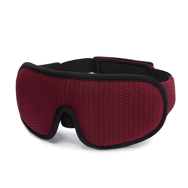 3D Sleep Mask | Valoa estävä ja pehmeä pehmustettu