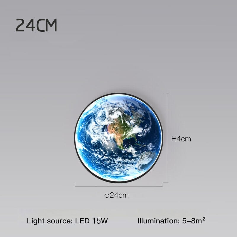 Nástěnné LED svítidlo Earth