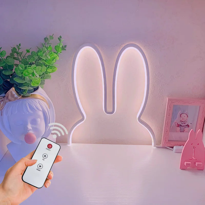 LED Rabbit Wall Lights