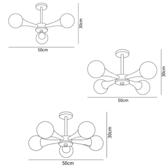 Luna - Elegante houten hanglamp