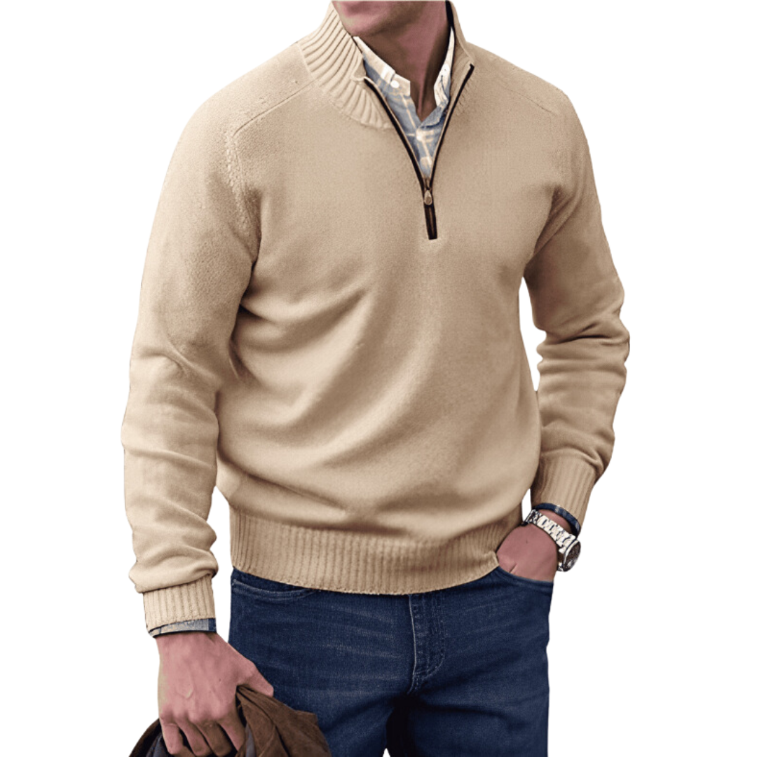 Marvin™ Quarter Zip Sweater