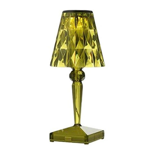 LuminousCrystal - Lampe de table en cristal acrylique