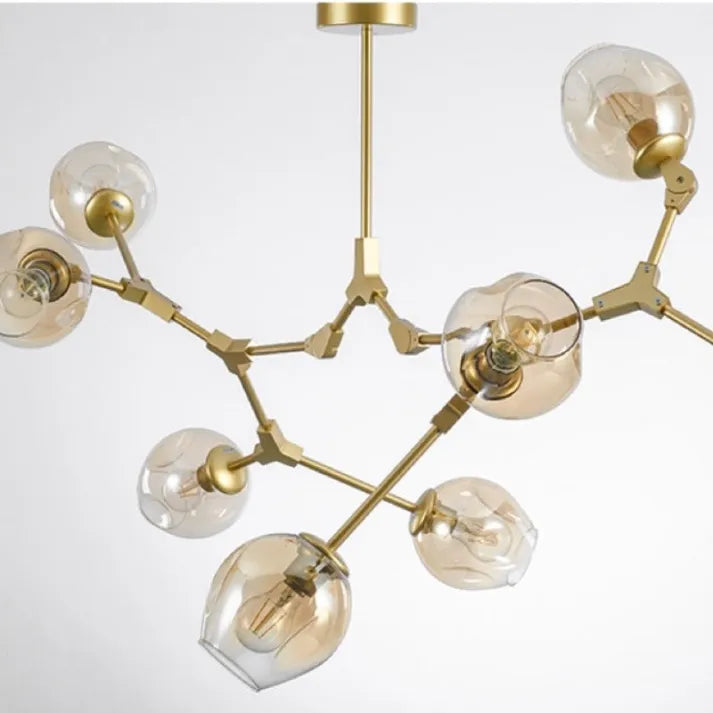 BubbleLight – Sputnik Pendant Lamp with Glass Bubbles