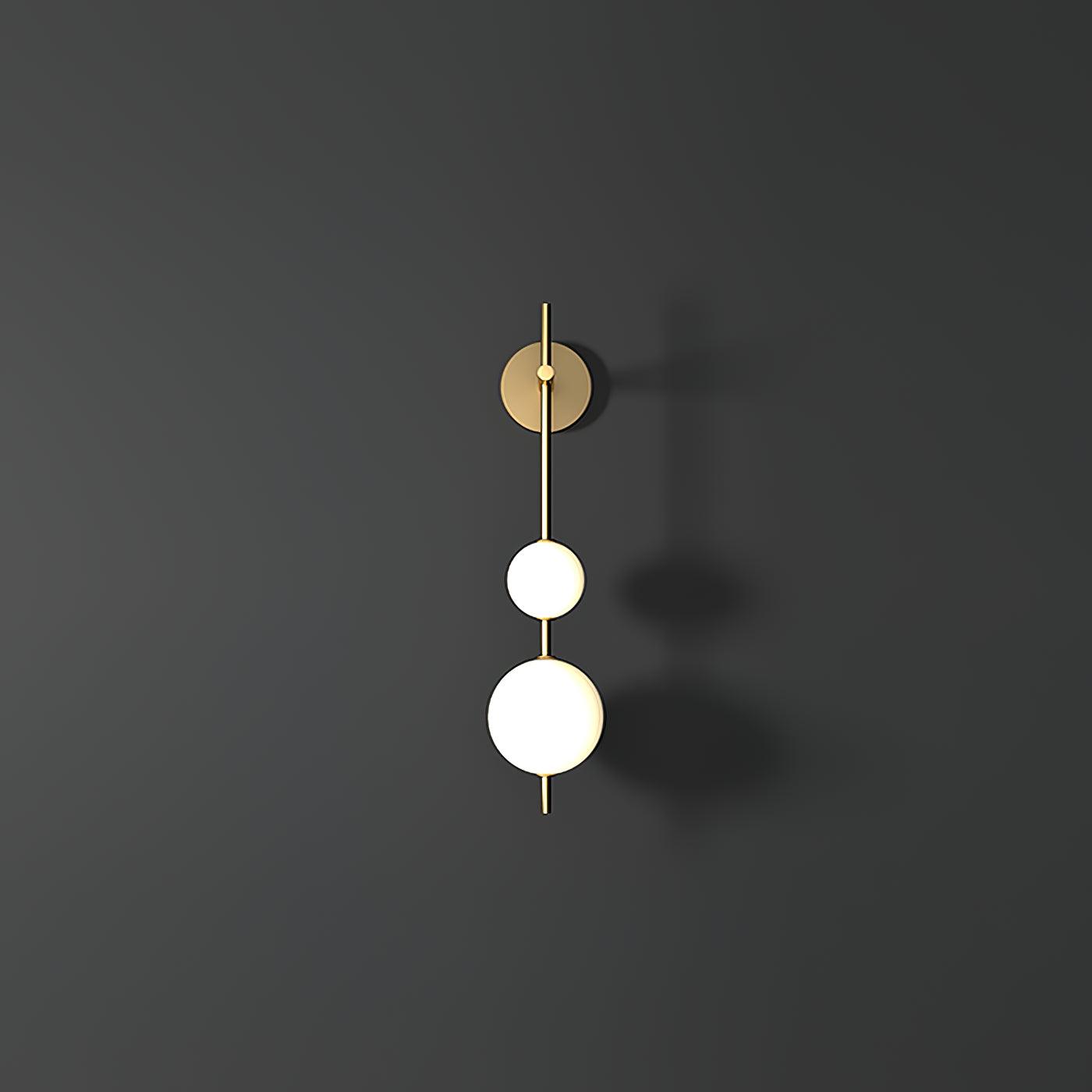 OrbitalGlow - Vertical World Design Vegglampe