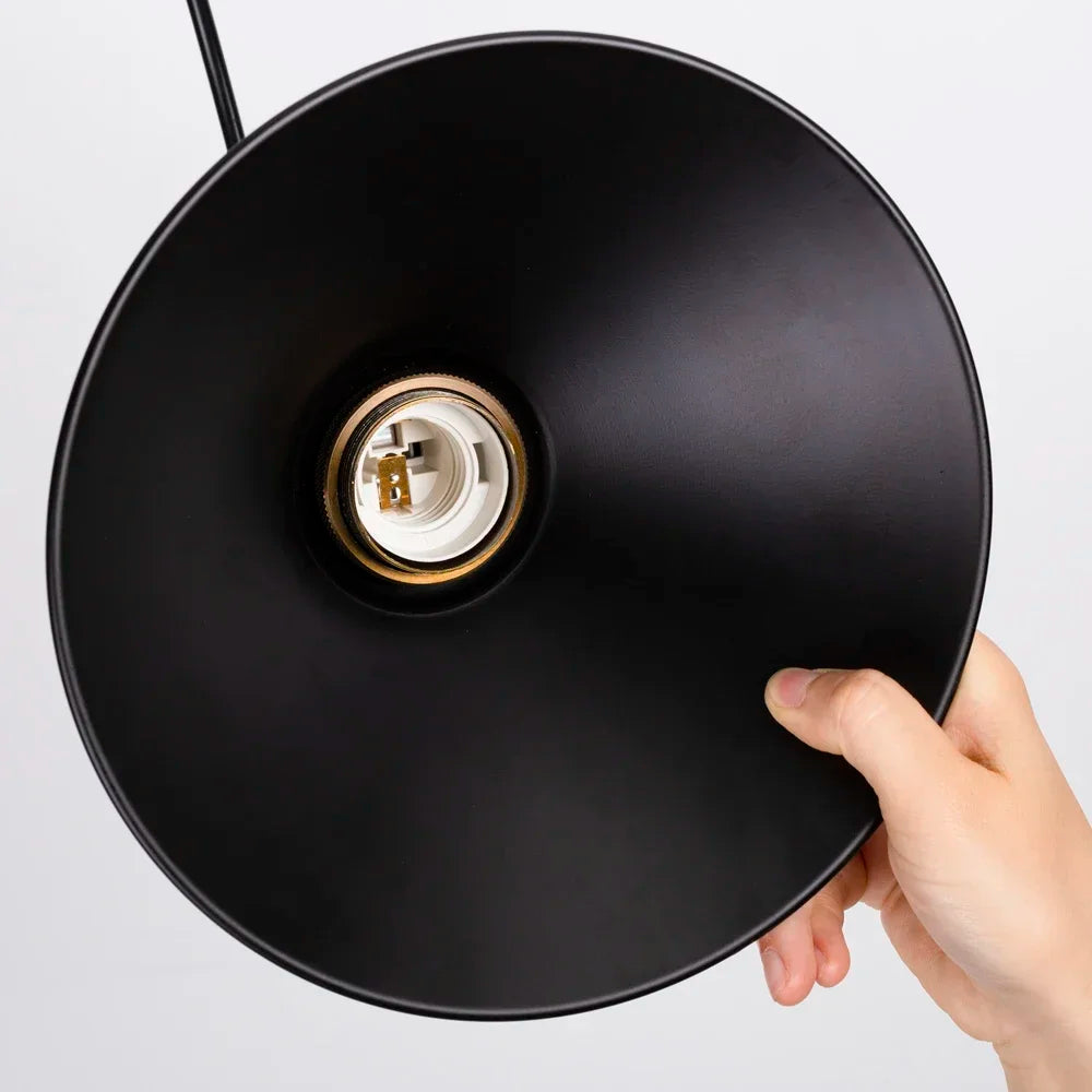 TimelessCraft - Retro Metal and glass Pendant Light