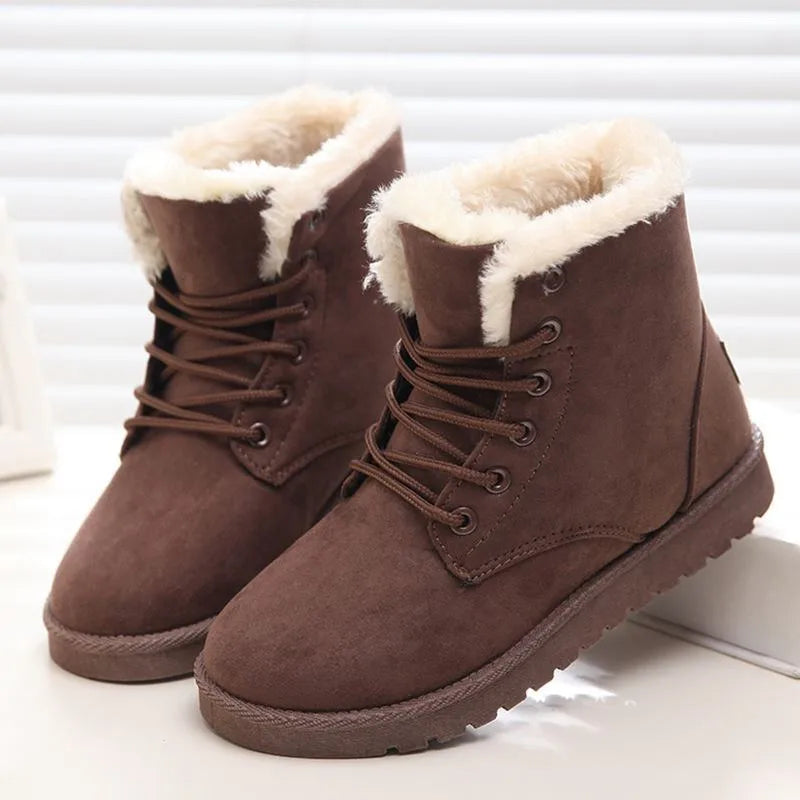 Botas de nieve cómodas para mujer.