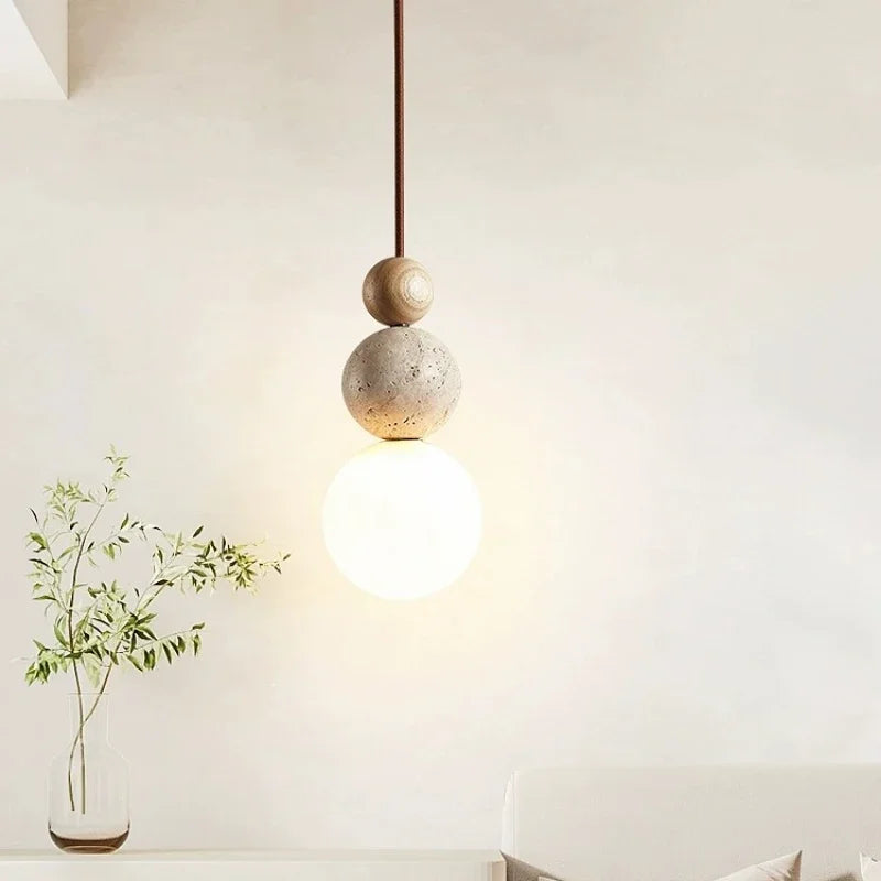 Wabi-Sabi stenen hanglamp