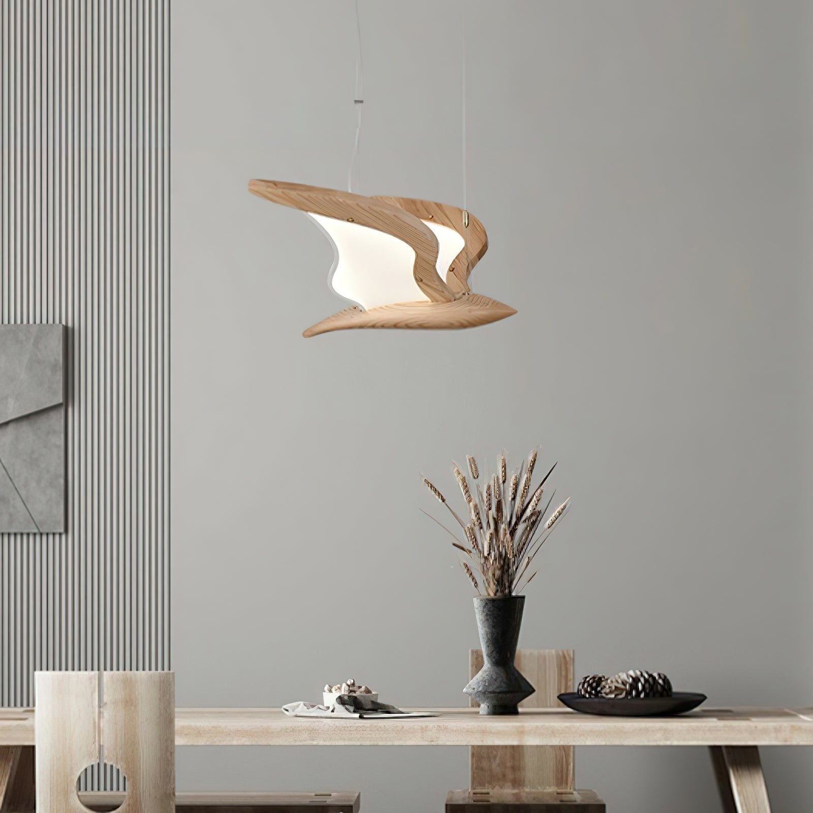 Moscerino - Elegante lampadario in vetro