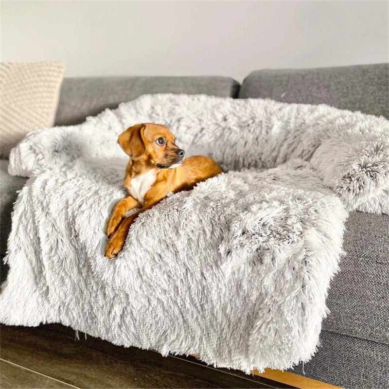 My Furry Friend™ - Housse de canapé en fourrure pour chiens et chats