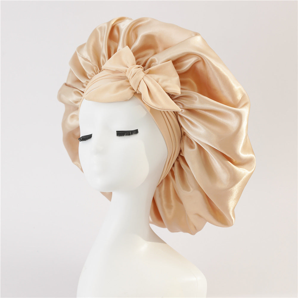 Bonnet en satin de soie - réveillez-vous avec des cheveux parfaits