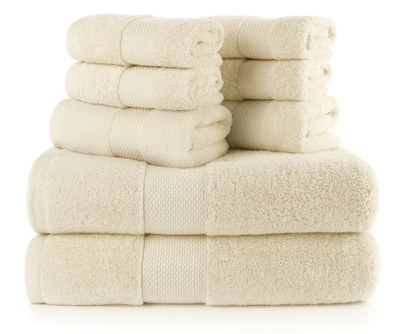 8-Pack Cotton Towel Set