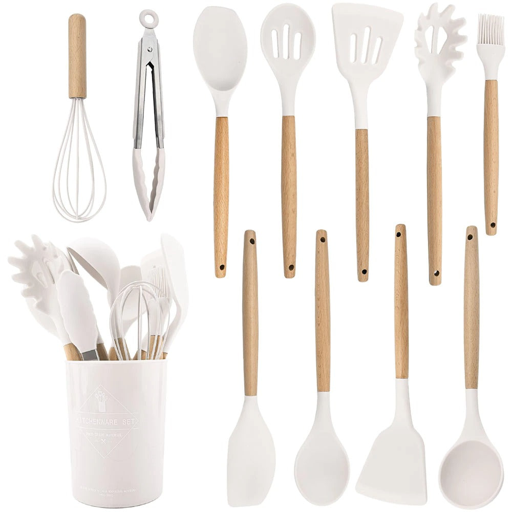 Set di utensili in silicone