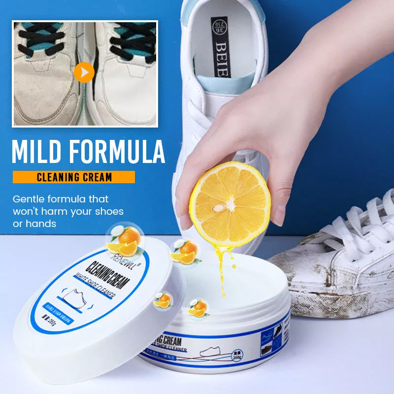 Multifunksjonell White Shoe Cleaning Cream