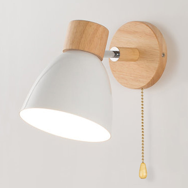 Rotating Collin Wall Lamp with Pull Chain Switch