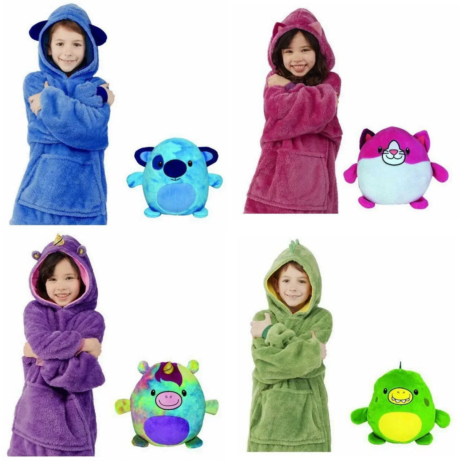 CuddleHoodie™ - Hoodie and toy in one - Warm hoodie for children