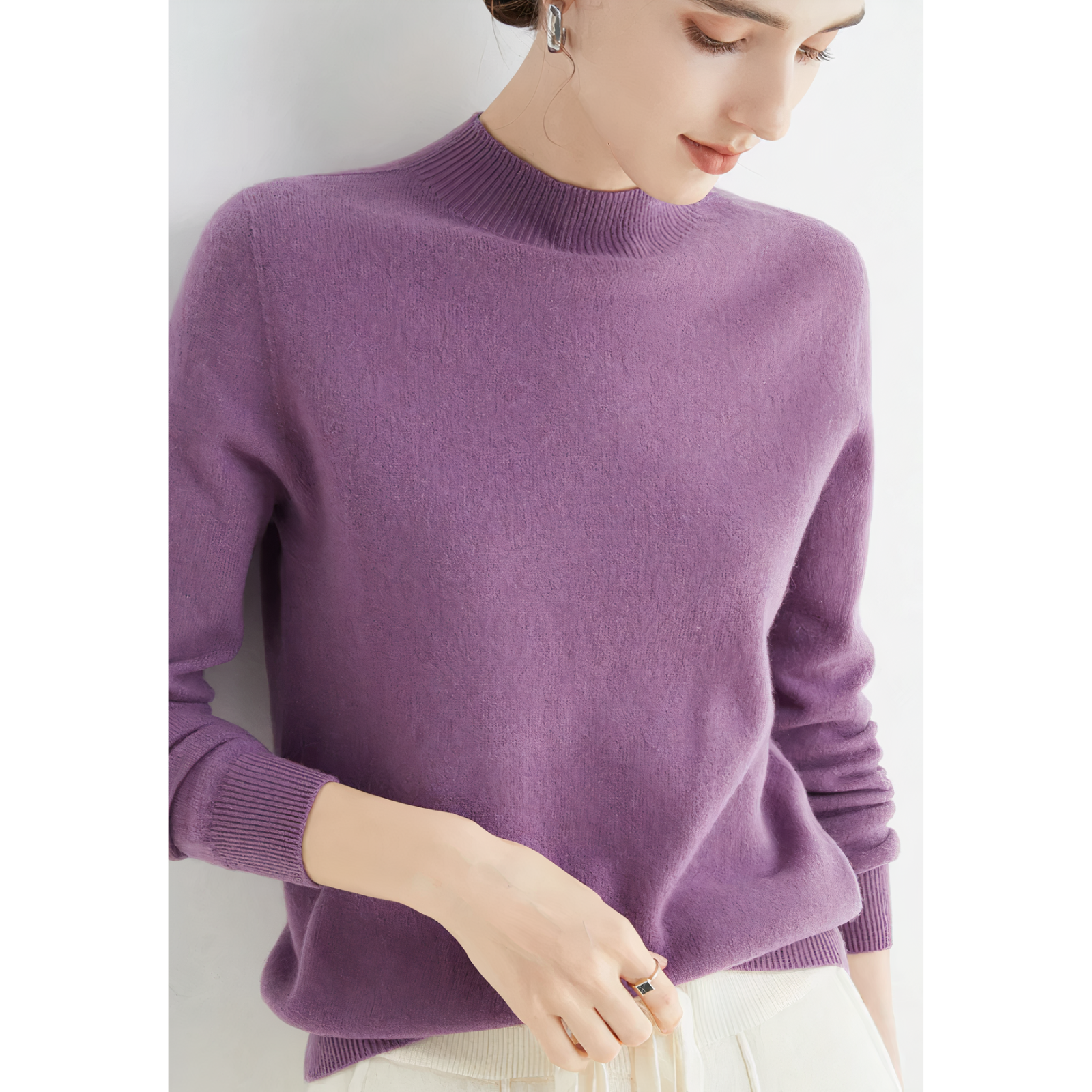 Orestina - Kaschmir-Strickpullover