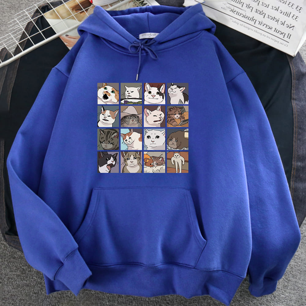 Sudadera con capucha de Meme Cats