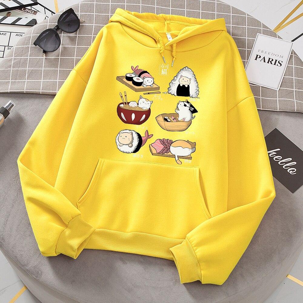 Sushi Cat Hoodie