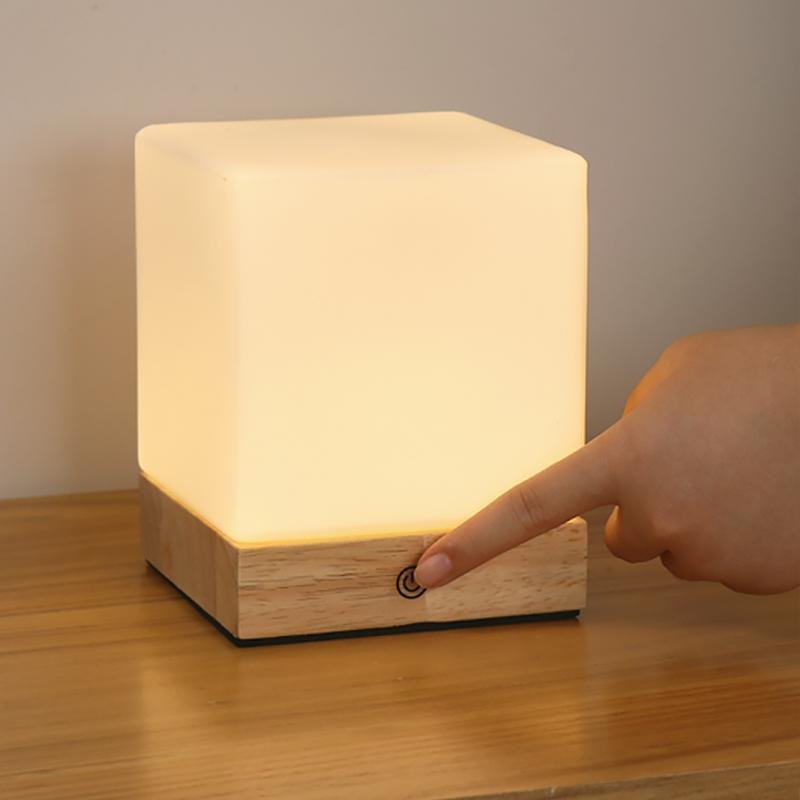 GloedCube – kabellose LED-Tischlampe, batteriebetrieben für Nordic Mini-Schreibtischbeleuchtung