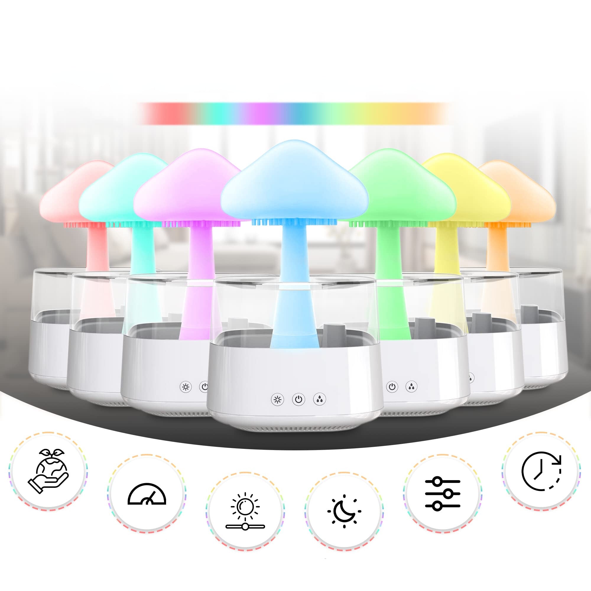 Humidificateur aux champignons magiques