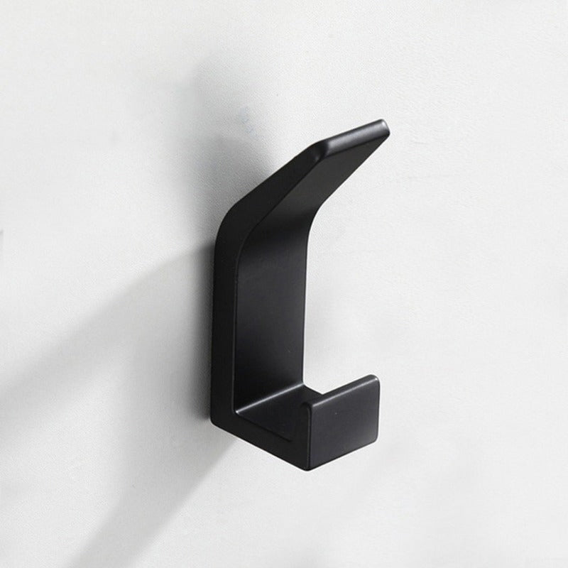 Black & White Aluminum Wall Hooks Decorative