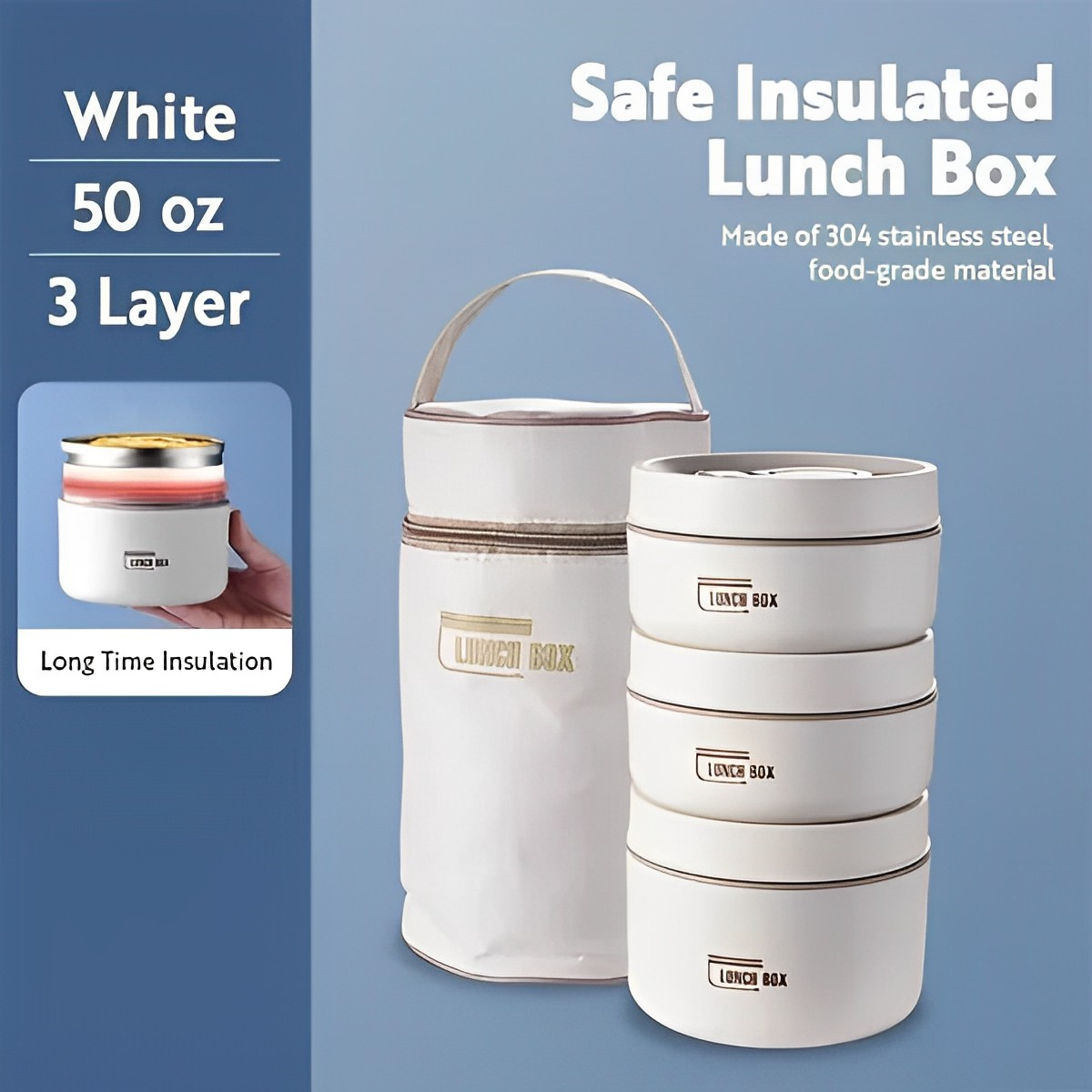 Rita insulated lunch box