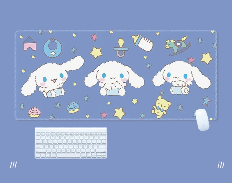 Cinnamoroll Kuromi Bureaumat